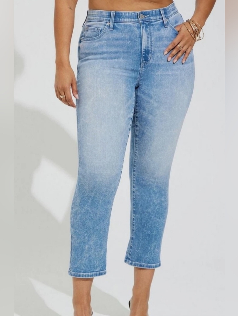 TORRID SKY HIGH SKINNY CROP JEANS NWT SIZE 18